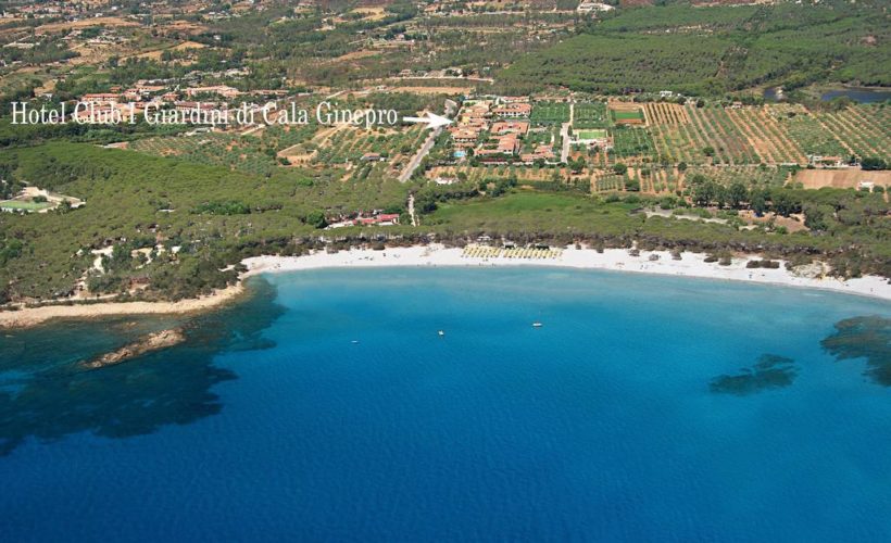 giardini di cala ginepro panoramica